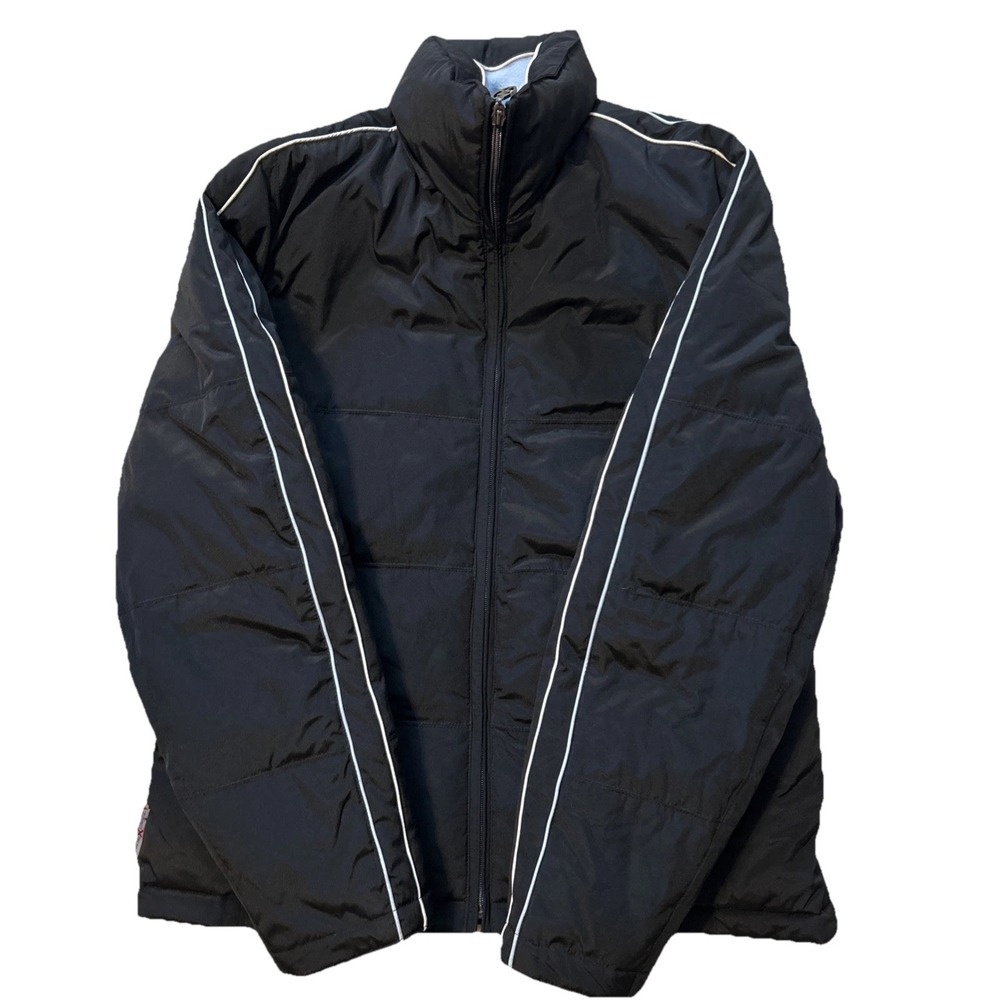 Zero Xposur Women's Black Ski Jacket‎ Full Zip Quilted Down Feather Medium